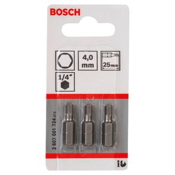 Bosch ExtraHard HEX4x25 mm 3'lü Vidalama Ucu