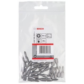 Bosch ExtraHard PH1x25 mm 25'li Vidalama Ucu