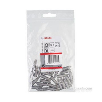 Bosch ExtraHard PZ 2x25 mm 10'lu Vidalama Ucu