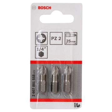 Bosch ExtraHard PZ 2x25 mm 3'lü Vidalama Ucu