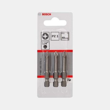 Bosch ExtraHard S0.5x3.0x49 mm 3'lü Vidalama Ucu