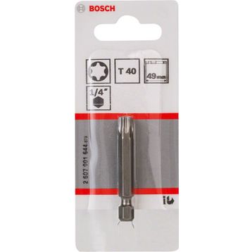 Bosch ExtraHard T40x49 mm 1'li Vidalama Ucu