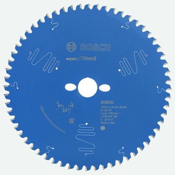 Bosch EXW 260x30 mm 60D G Daire Testere Bıçağı