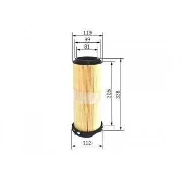 Bosch F026400214 Mercedes C-Klasse W204 C204 S204 Hava Filtresi