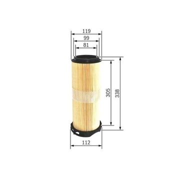 Bosch F026400214 Mercedes C-Klasse W204 C204 S204 Hava Filtresi