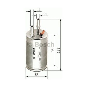 Bosch F026403014 Volvo S60 II 2.0 T T3 T4 T5 T6 V60 XC60 V70 XC70 S80 Yakıt Filtresi