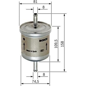 Bosch F026407070 Yağ FİLTRESİ
