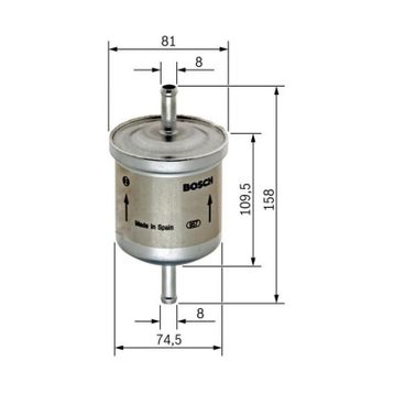 Bosch F026407070 Yağ FİLTRESİ