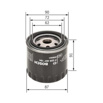 Bosch F026407184 Yağ Filtresi