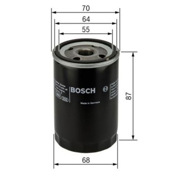 Bosch Fiat Linea 1.4 2007-2017 Yağ Filtresi