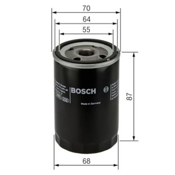 Bosch Fiat Panda 1.1 2009-2011 Yağ Filtresi