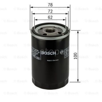 Bosch Fiat Panda 1000 1986-1990 Yağ Filtresi