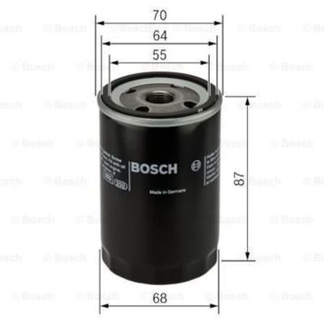 Bosch Fiat Punto 1.2 2012-2018 Yağ Filtresi
