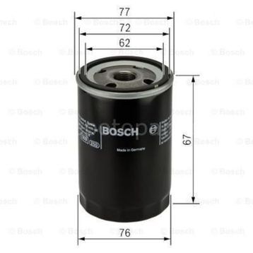 Bosch Fiat Punto 1.8 i.e. 16V 2003-2010 Yağ Filtresi