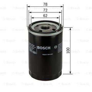 Bosch Fiat Siena 1.2 i.e. 8V 2002-2004 Yağ Filtresi