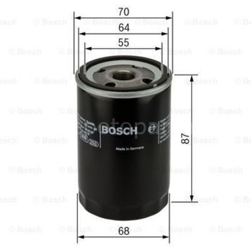 Bosch Fiat Stilo 1.4 16V 2004-2007 Yağ Filtresi