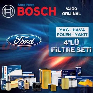 Bosch Ford Fiesta 1.5 TDCI 2013 2016 Filtre Bakım Seti