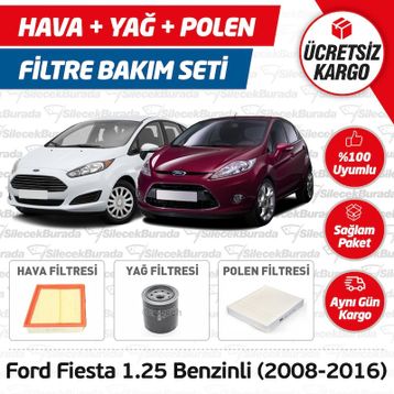 Bosch Ford Fiesta 1.6 Vct HXJ Filtre Seti