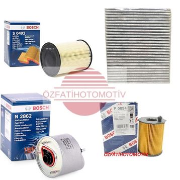 Bosch Ford Focus 1.6 Tdci Turnier T3D Filtre Seti