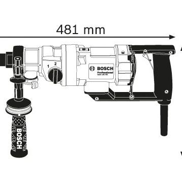 Bosch GDB 180 WE Karot Makinası