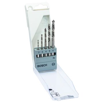 Bosch Gri 5 Adet Ahşap Matkap ve Kırıcı Delici Uç