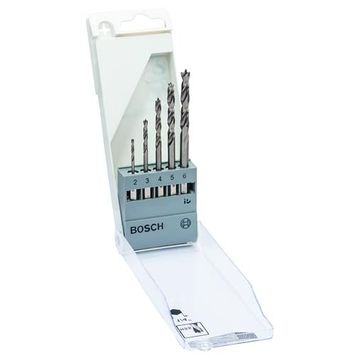Bosch Gri 5 Adet Ahşap Matkap ve Kırıcı Delici Uç