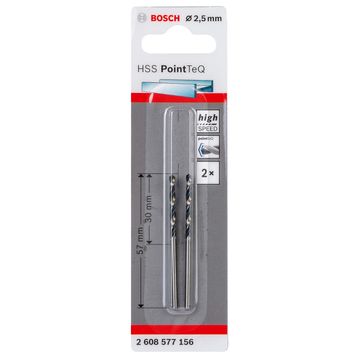 Bosch Gri Metal 2'li Matkap ve Kırıcı Delici Uç