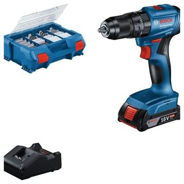 Bosch GSB 185-LI Tek Akülü 82 Parça Darbeli Matkap