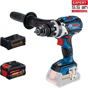 Bosch Gsb 18V-110 C 5.5 Ah Akülü Darbeli Vidalama Makinesi