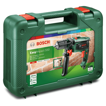 Bosch GSB180-Lİ 18 W 2 Ah Darbeli Akülü Vidalama Şarjlı Matkap + 27 Parça Matkap Ve Vidalama Ucu Seti