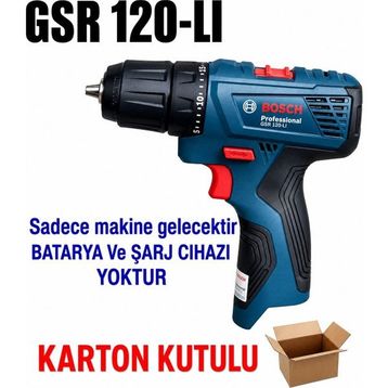 Bosch GSR 120-Li Solo Akülü Vidalama Makinesi
