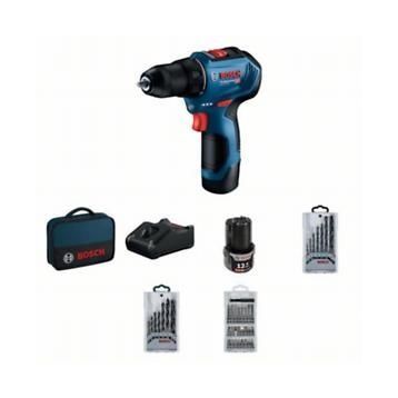 Bosch GSR 12V-30 + 39 Parça Vidalama Seti