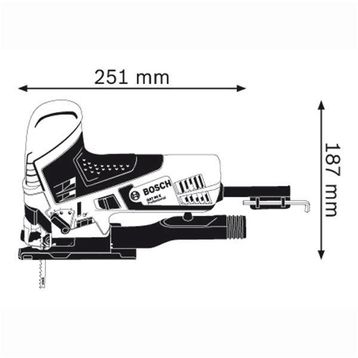 Bosch GST 90 E Dekupaj Testeresi