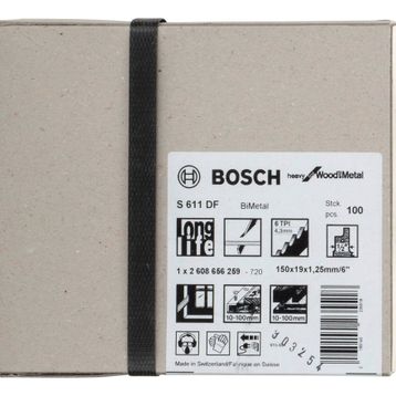 Bosch Heavy S 611 DF Tilki Kuyruğu Bıçağı