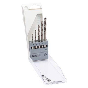 Bosch Hex Şaftlı Ahşap 5'li Matkap Ucu