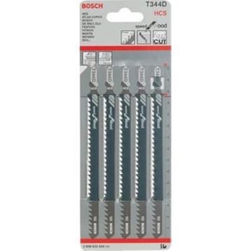 Bosch Hızlı Kesim Serisi Ahşap İçin T 344 D 5 Li Paket Dekupaj Testeresi Bıçağı