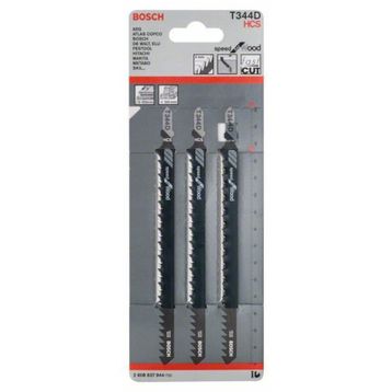 Bosch Hızlı Kesim Serisi Ahşap İçin T 344 D 5 Li Paket Dekupaj Testeresi Bıçağı
