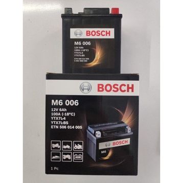 Bosch Honda CB125F M6006 YTX7L-BS Akü