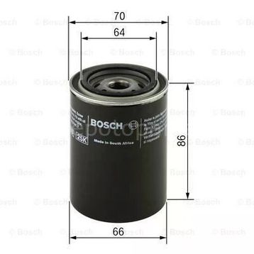 Bosch Honda CR-V 2.0i 4x4 2006-2012 Yağ Filtresi