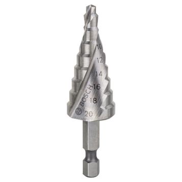 Bosch Hss 9 Kademeli 4x20 mm Matkap Ucu