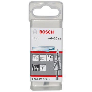 Bosch Hss 9 Kademeli 4x20 mm Matkap Ucu