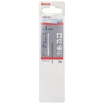Bosch Hss-co 1 Mm Kobaltlı Matkap Ucu