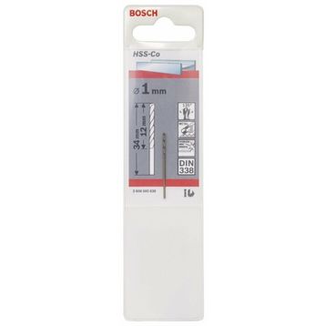 Bosch Hss-co 1 Mm Kobaltlı Matkap Ucu