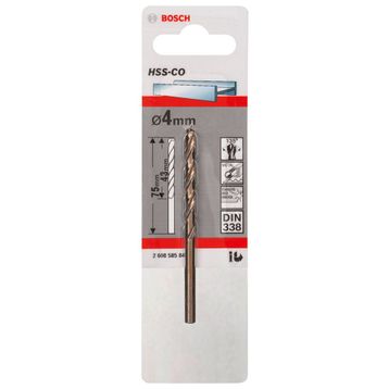 Bosch HSS-CO 4x75 mm Metal Matkap Ucu
