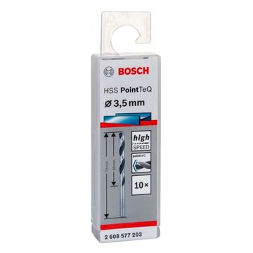 Bosch HSS PointeQ Metal 10x3.5 mm Matkap Ucu