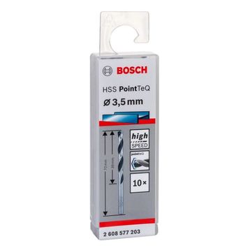 Bosch HSS PointeQ Metal 10x3.5 mm Matkap Ucu
