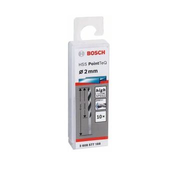 Bosch HSS PointeQ Metal 2x2.0 mm Matkap Ucu