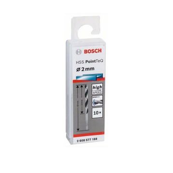 Bosch HSS PointeQ Metal 2x2.0 mm Matkap Ucu