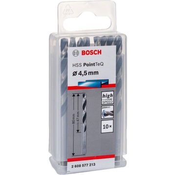 Bosch HSS PointTeQ Metal 4.5x47x80mm
