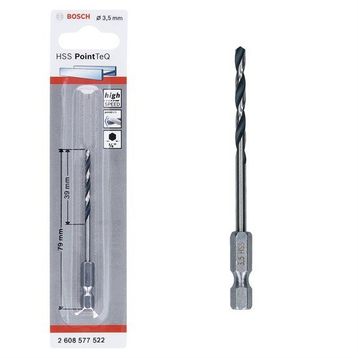 Bosch HSSPointTeQ HEX Metal 2.5 mm Matkap Ucu
